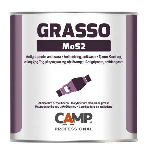 Grasa lubricante con bisulfuro de molibdeno GRASSO MOS2