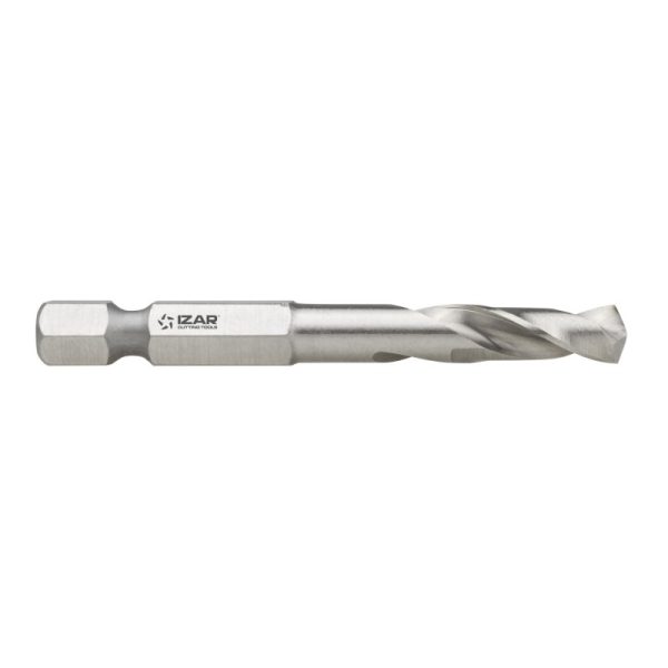 Ref. 1611 broca hss hexagonal 1/4 din e6.3 metal IZAR